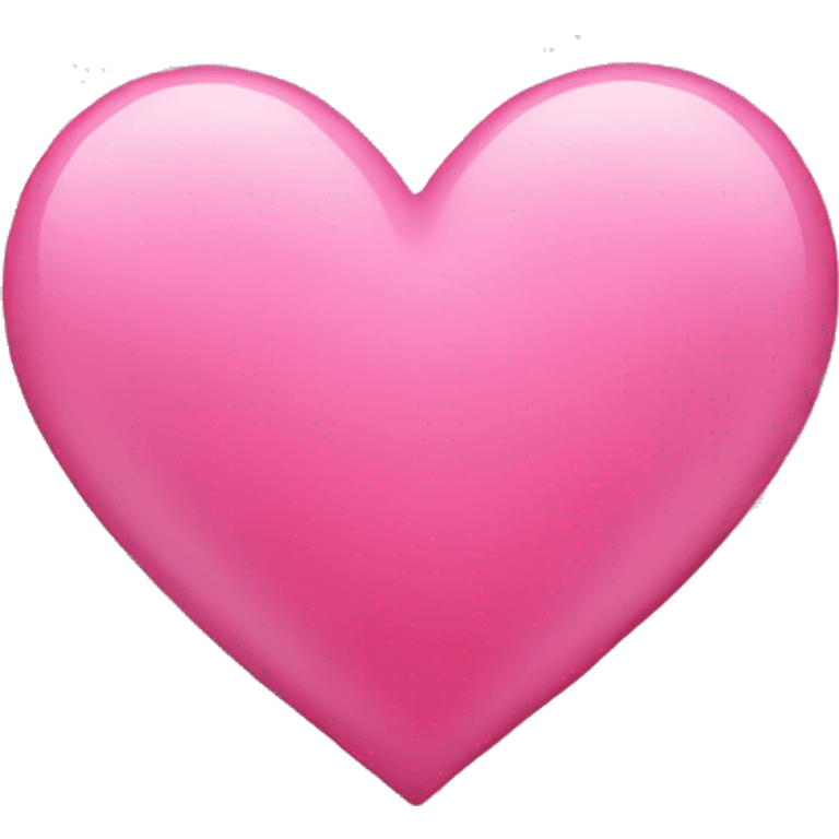 Pink heart emoji