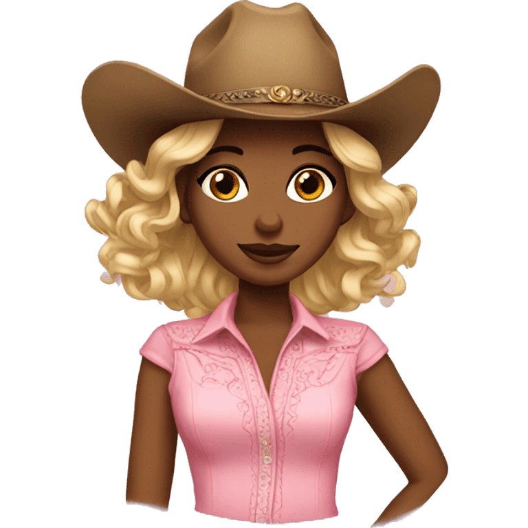 Western girly emoji