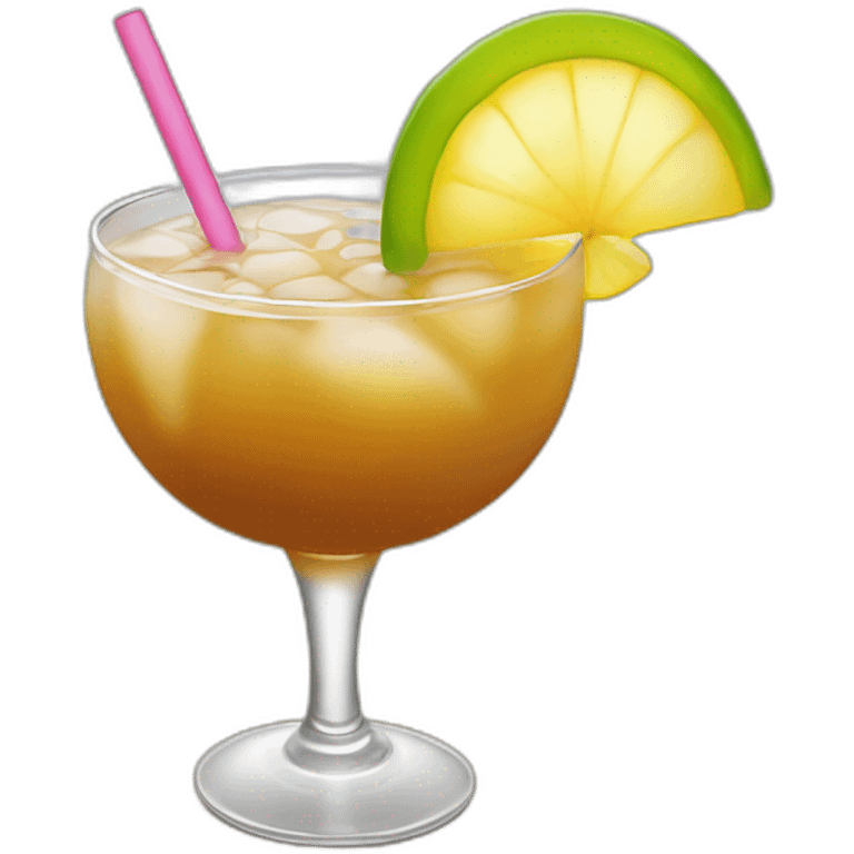 Hump on a beach drink emoji