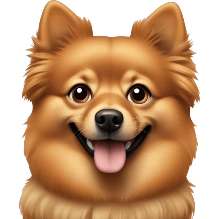 Caramel German Spitz emoji