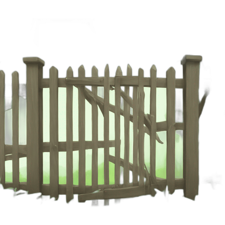 fence entrance emoji