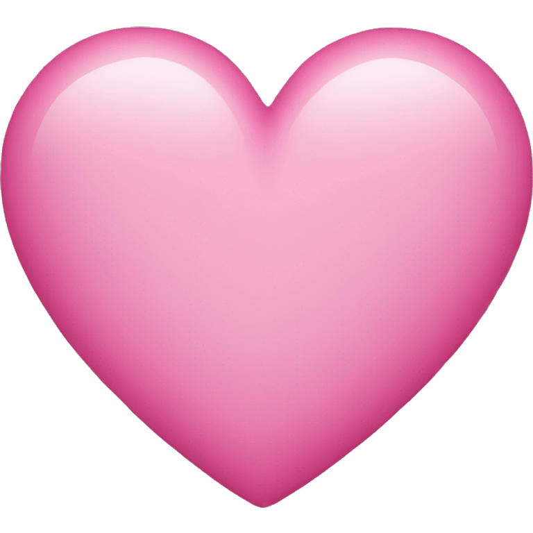 Pink heart emoji