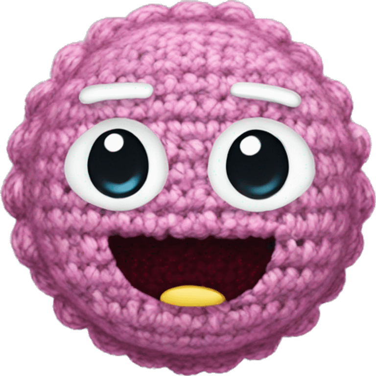 sparkles that are crocheted from wool emoji