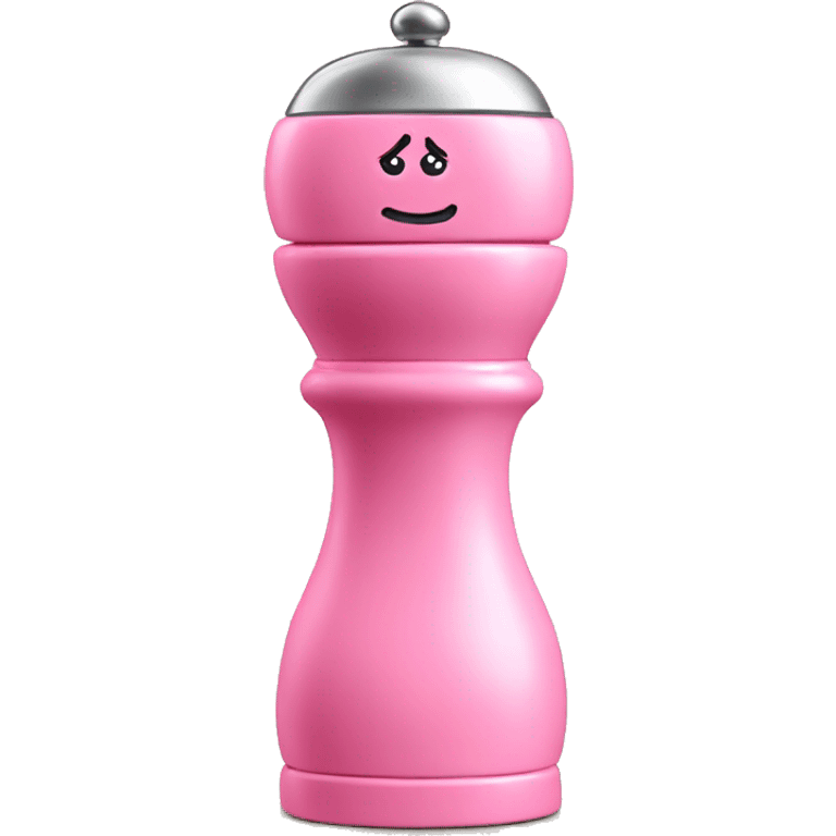 Pink salt and pepper mill emoji