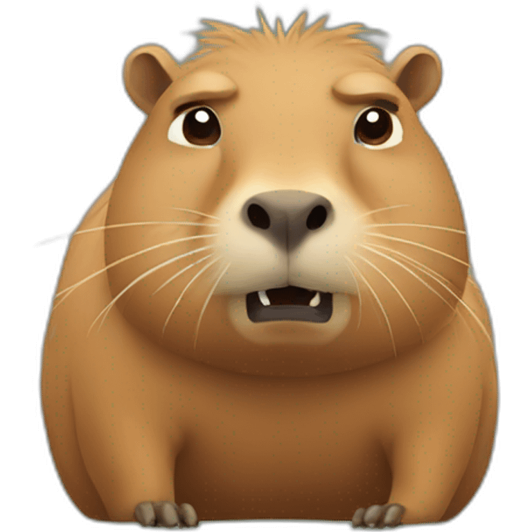 angry-capybara emoji