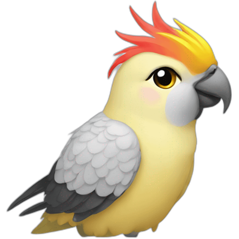 cockatiel emoji