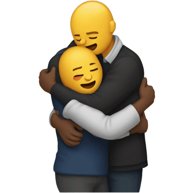 2 person hugging  emoji