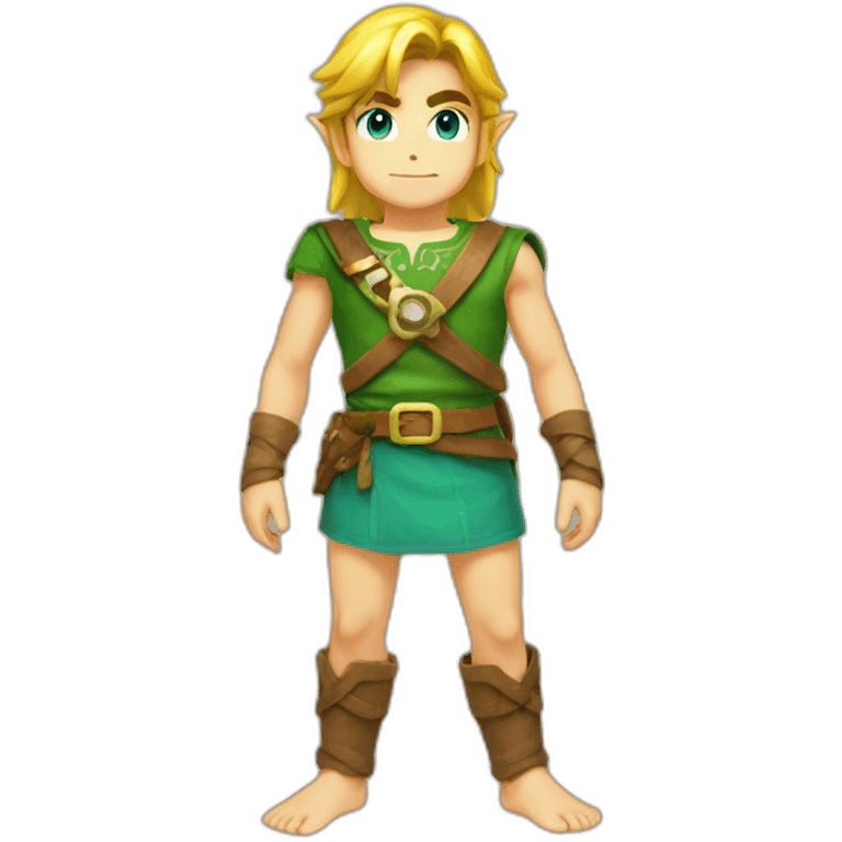 Link from Zelda twink swimsuit emoji