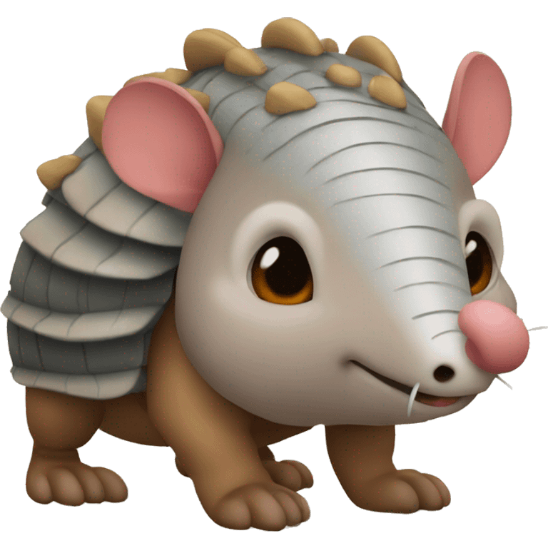 armadillo Mighty emoji