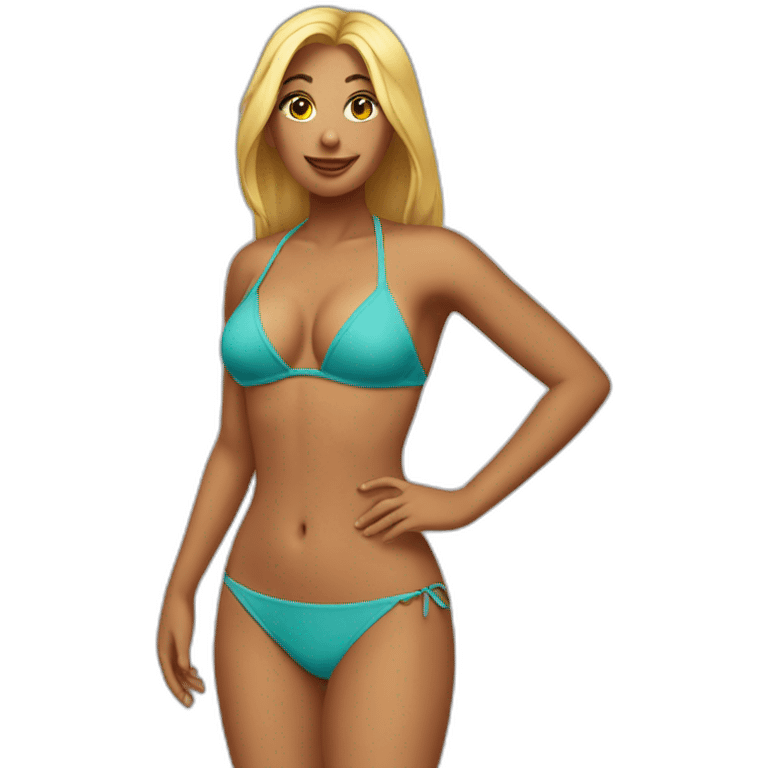 bikini woman emoji