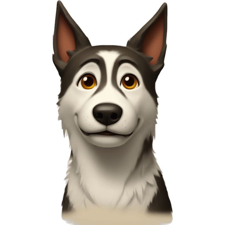 Laika from Laika: aged through blood emoji