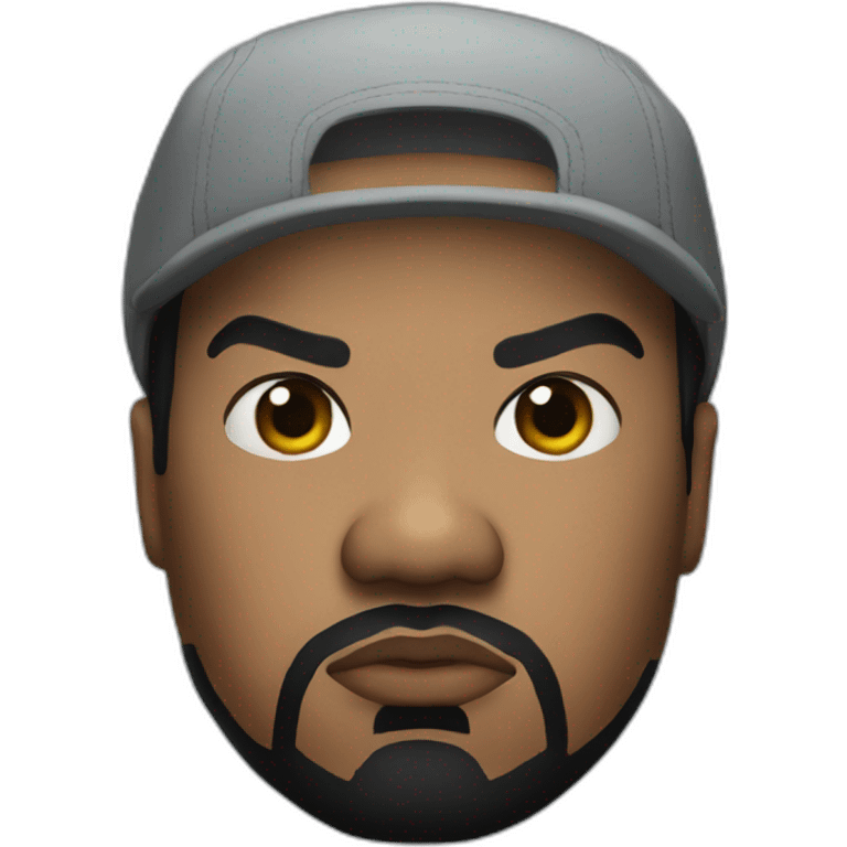 actor ice cube serious emoji