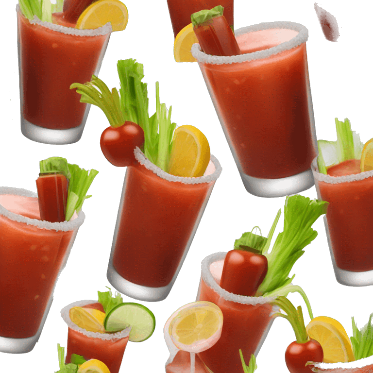 Bloody mary cocktail emoji