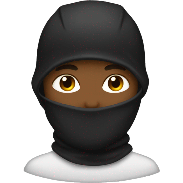  Boy in balaclava emoji