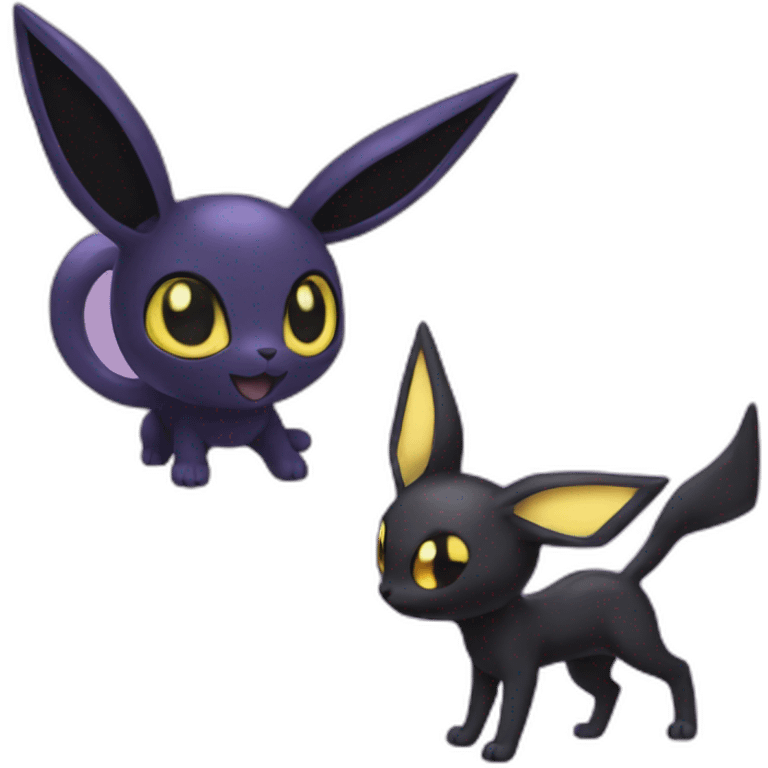 umbreon with espeon emoji