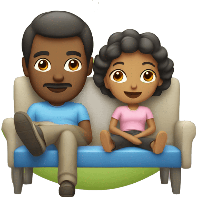 parents relaxing emoji