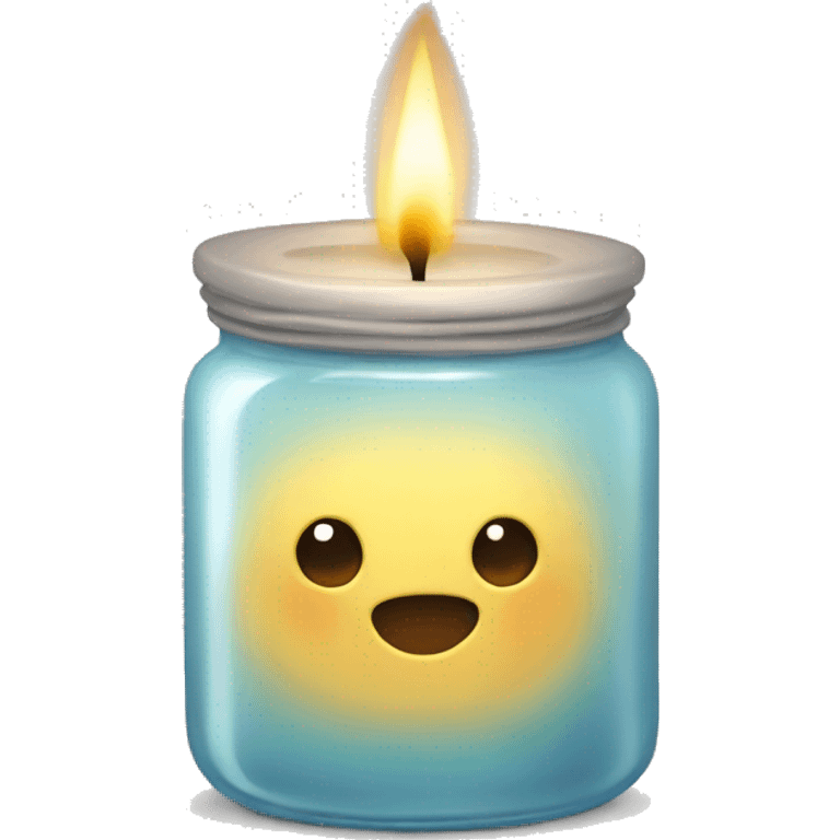 Candle in jar emoji