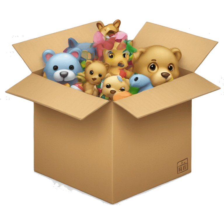 box full of toys emoji