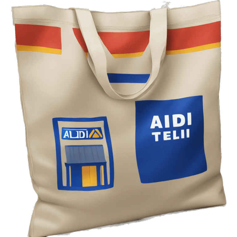 Aldi bag emoji