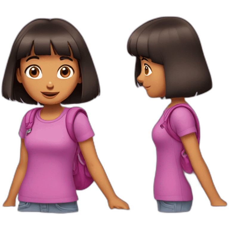 Dora the Explorer emoji