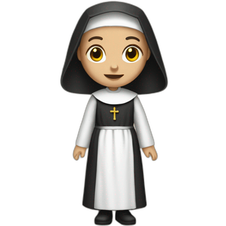 the nun emoji