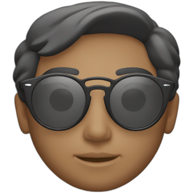 ray ban round sunglasses emoji