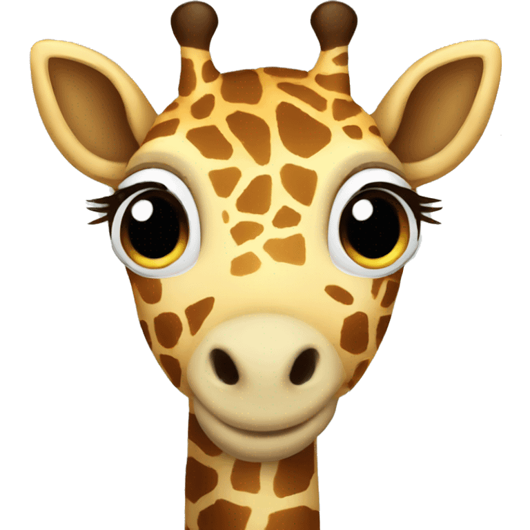 Cute little Giraffe  emoji