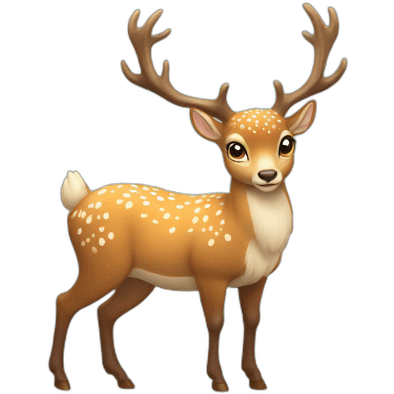 magical deer emoji