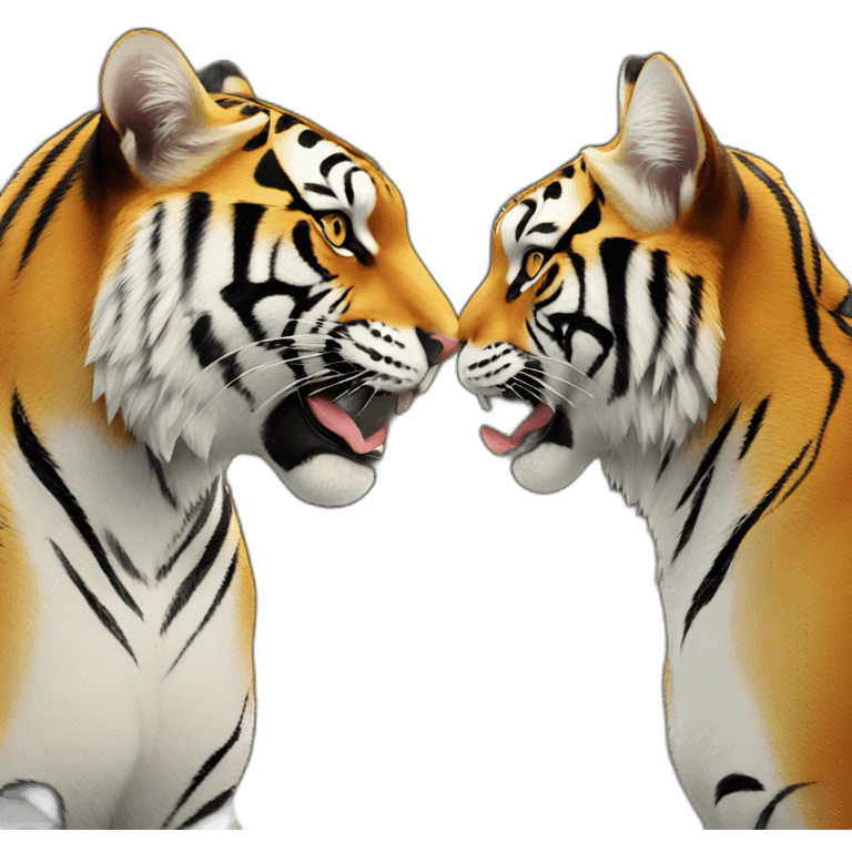 tiger-and-cat-kiss emoji