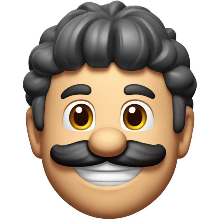 Super mario on the PS4 emoji