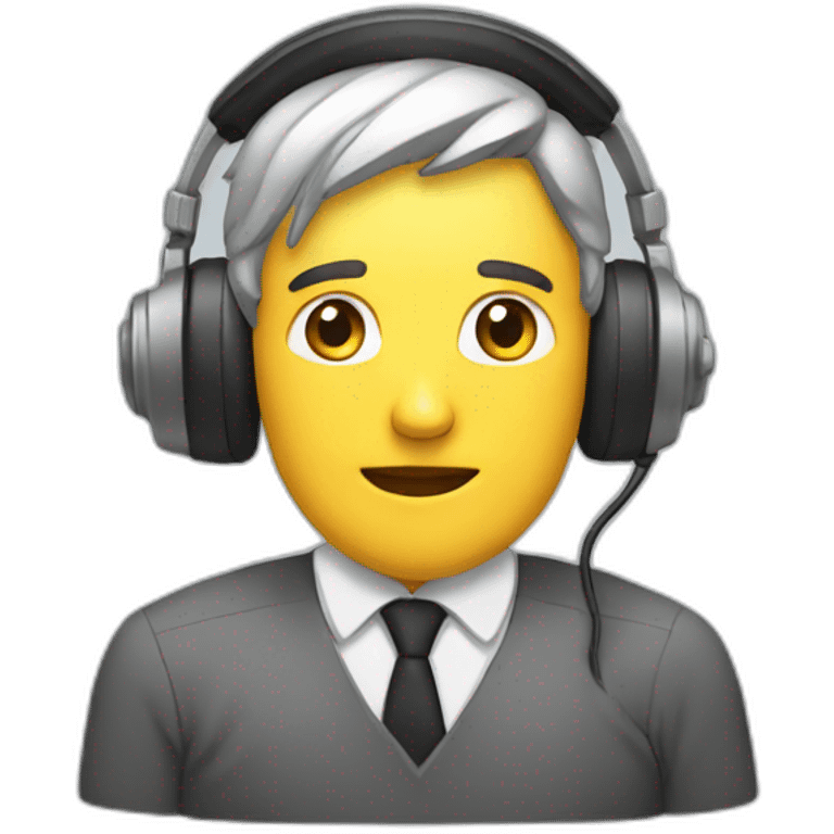 Virtual heaset emoji