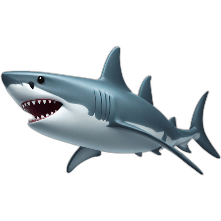 Homme requin emoji