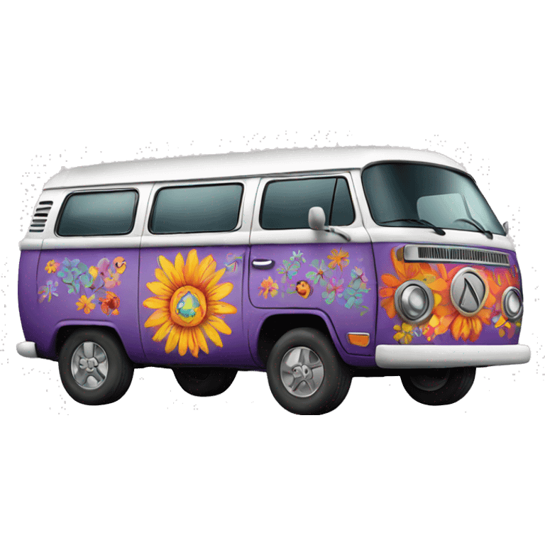 Hippie van emoji