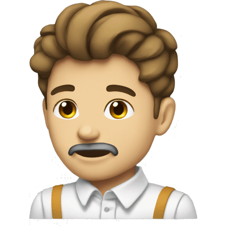 seragam putih emoji