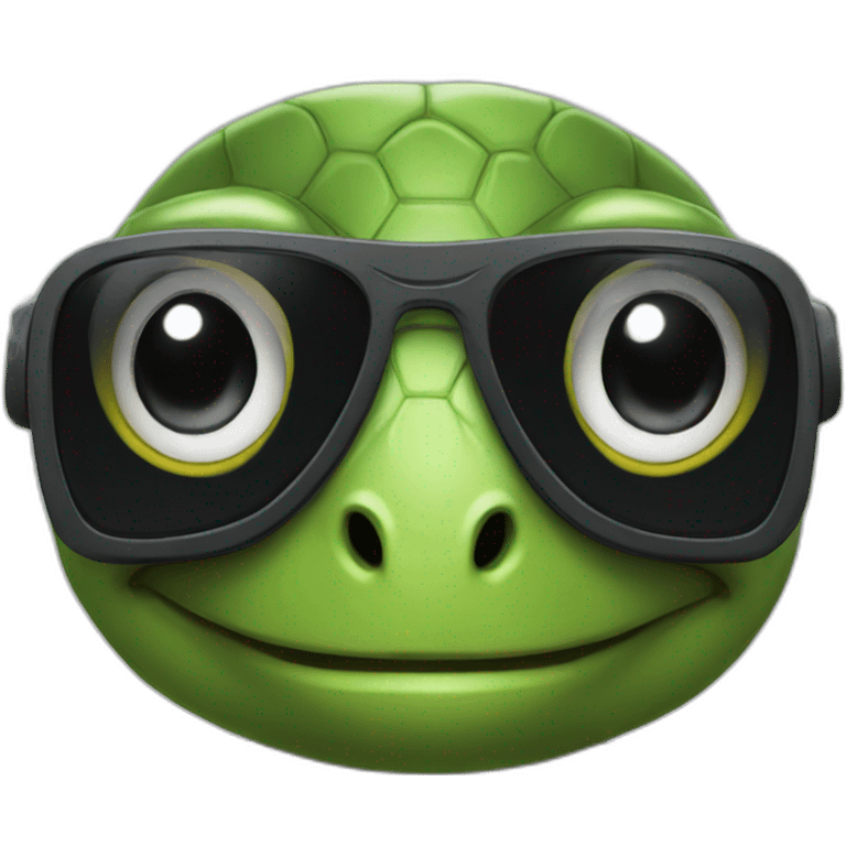 dj turtle  emoji