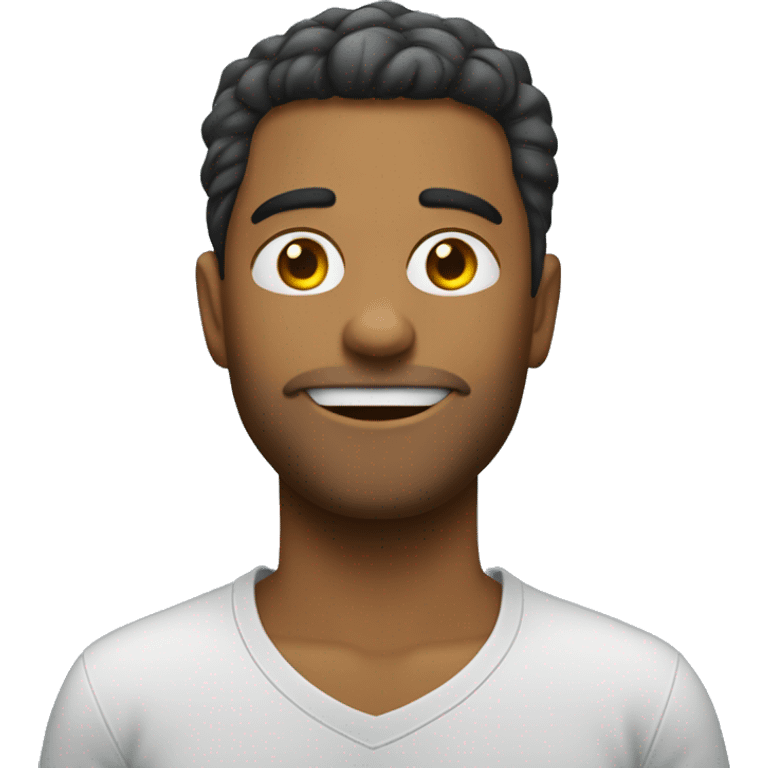 Emoji apaixonado mais muito muito muito apaixonado com vários corações em volta e muito emocionado por estar apaixonado  emoji