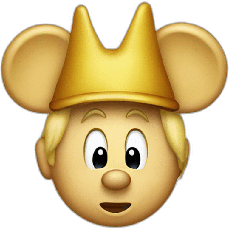 donald trump as mickey mouse emoji