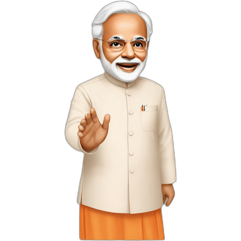 modi ji welcome emoji