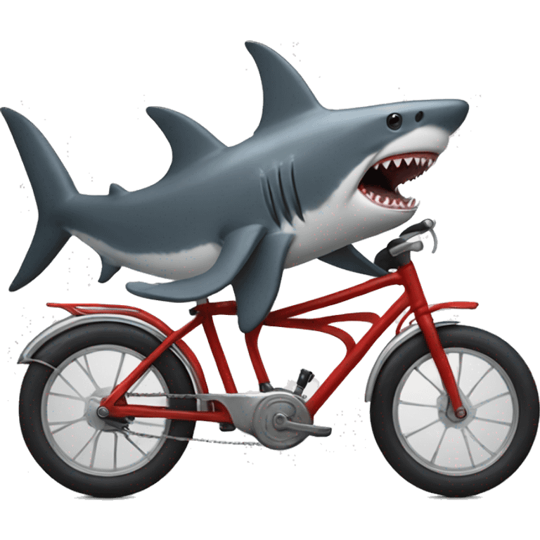 shark on cycle emoji