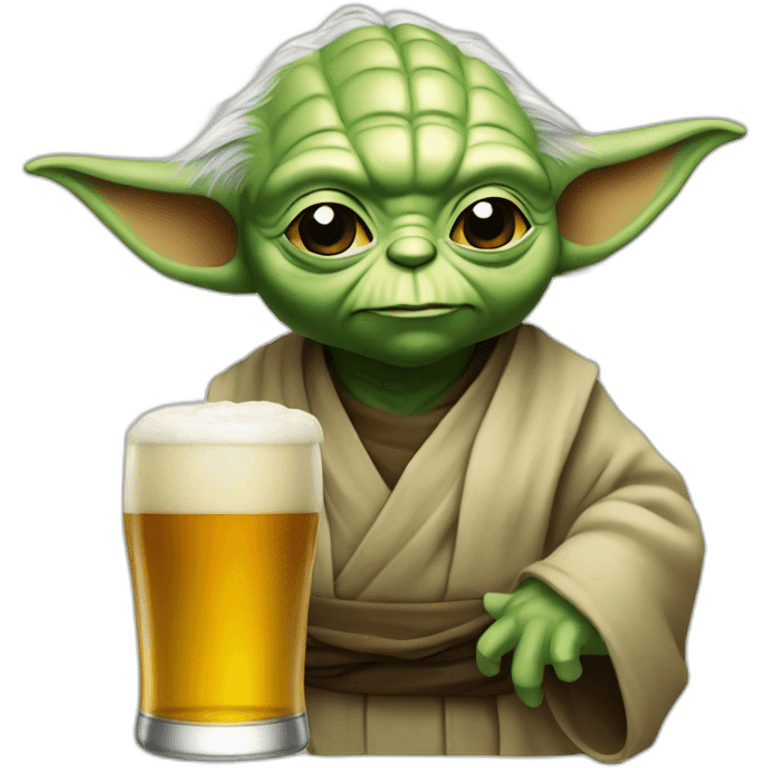 yoda beer  emoji