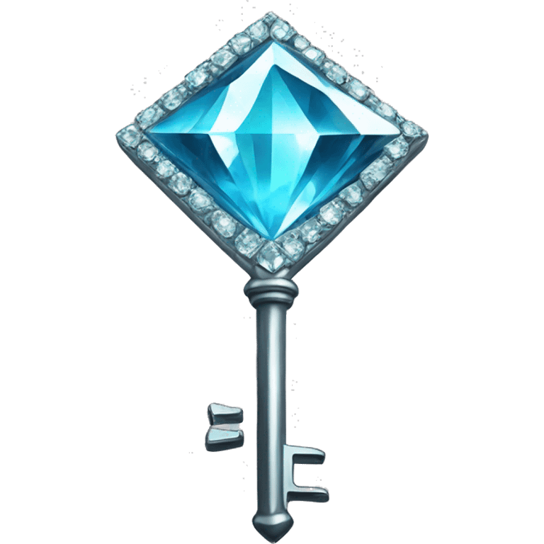 diamond key emoji