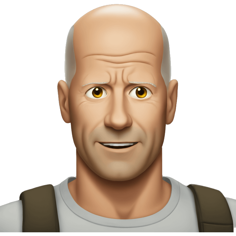 Bruce willis  emoji