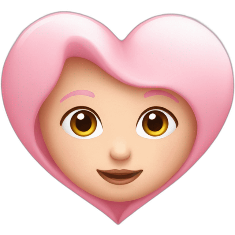 baby pink heart  emoji