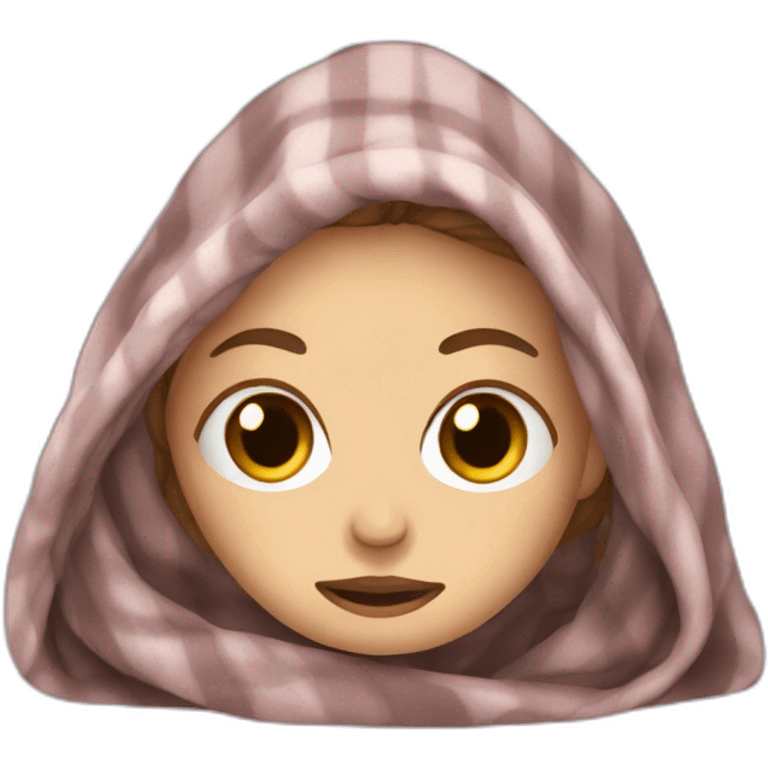 bridget johns in blanket emoji