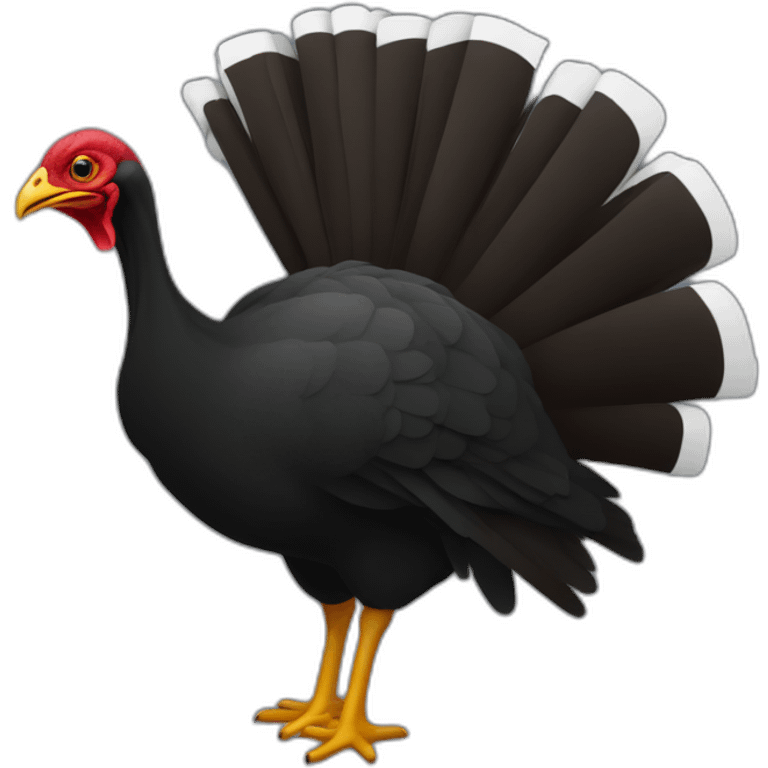 black turkey flag emoji