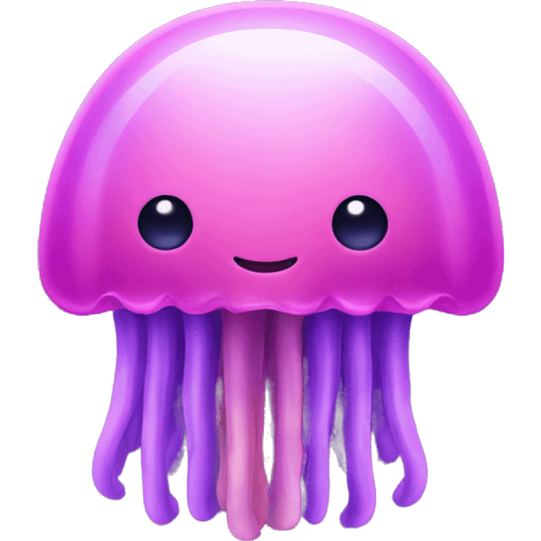 pink and purple jellyfish  emoji