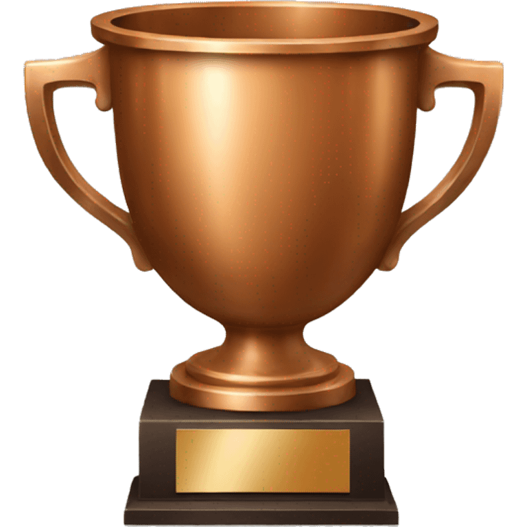 bronze trophy emoji