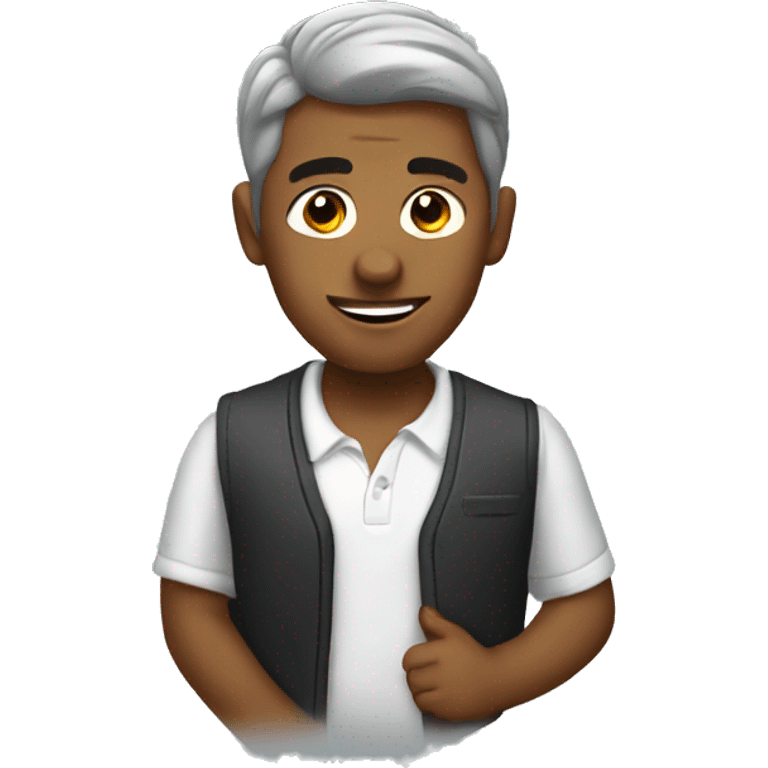 Rizzing guy  emoji