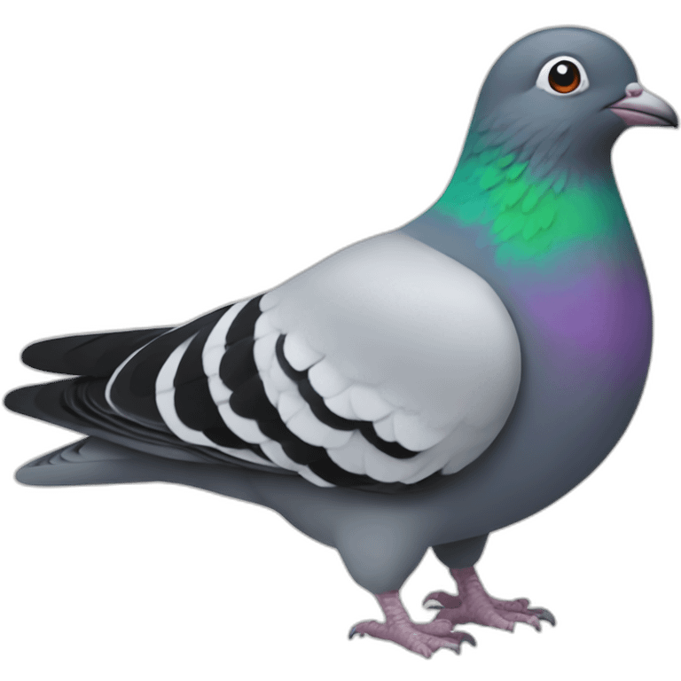 pigeon crayon emoji