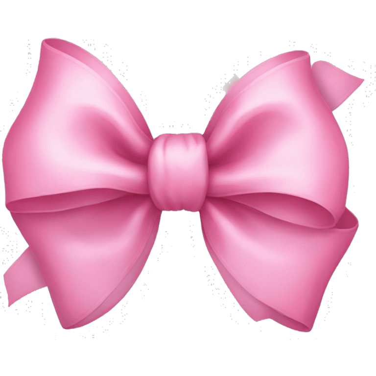 Pink bow emoji